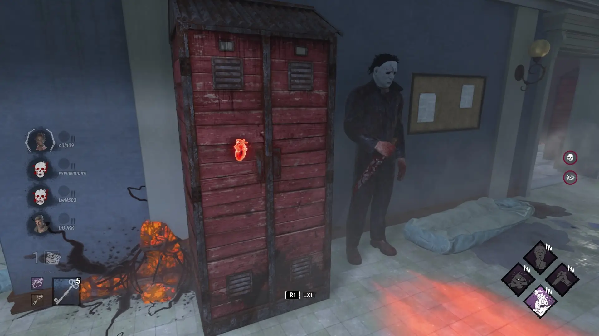 I will not go out  🤣 #deadbydaylight #dbd #dbdtiktok #dbdmemes #michaelmyers 