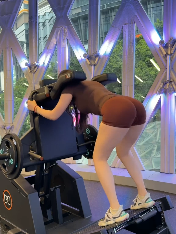 0103#beautiful #여신 #gaixinh #สาวสวย #милый #Йога #योग #สาว #美女天使 #fyp #Fitness #스쿼트 #뒤태 #leggings