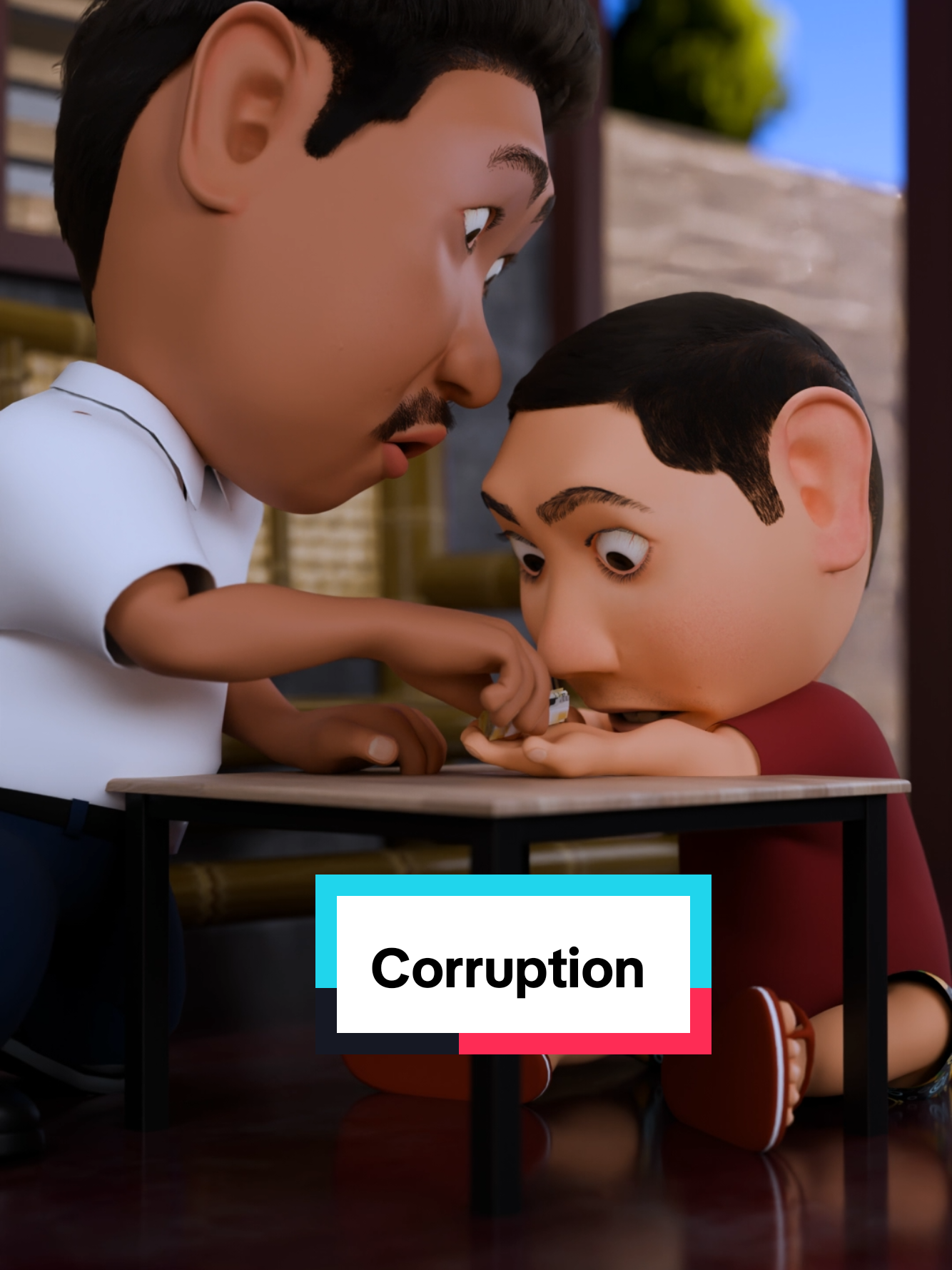 Habang nagkakagulo ang lahat, may assignment si Bobert. Ano ba ang corruption? #fypシ゚viral #animation #funnyvideos 