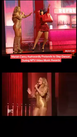 Mariah Carey Awkwardly Pretends to Slap Dancer During MTV Video Music Awards Mariah Carey's clearly not onstage a ton anymore ... 'cause her choreography was a bit awkward onstage at the MTV Video Music Awards -- including a fake slap she really didn't sell. The singer-songwriter took the stage at UBS Arena in New York Sunday night to perform some of her hits and accept the Michael Jackson Video Vanguard Award -- a lifetime achievement presented at the ceremony each year #trendifypop #fyp #explore #viral #foryou #foryourpage #foryoupage #tiktok #foryour #fypage #trendingvideo #trends #trending #viralvideo #viralvideo #trendingsong #fyppppppppppppppppppppppp #goviral #usa #celebrities #usatiktok #usatiktokers #celebrity #freshnews #report #abc #detailing #cute #live #happeningnow #abcxyz #xbcyza #xhuong #xhuongtiktok #link #in #bio #linkfashioninbio #Love #luxury #resort #design #uk #unitedkingdom #longvideo #ukheadlines #mariahcarey #mariahcareychallenge #mariahcareytiktok #vma #vma2025 #mtv #mtvvmas #mtvvma #mtvvmas2025 