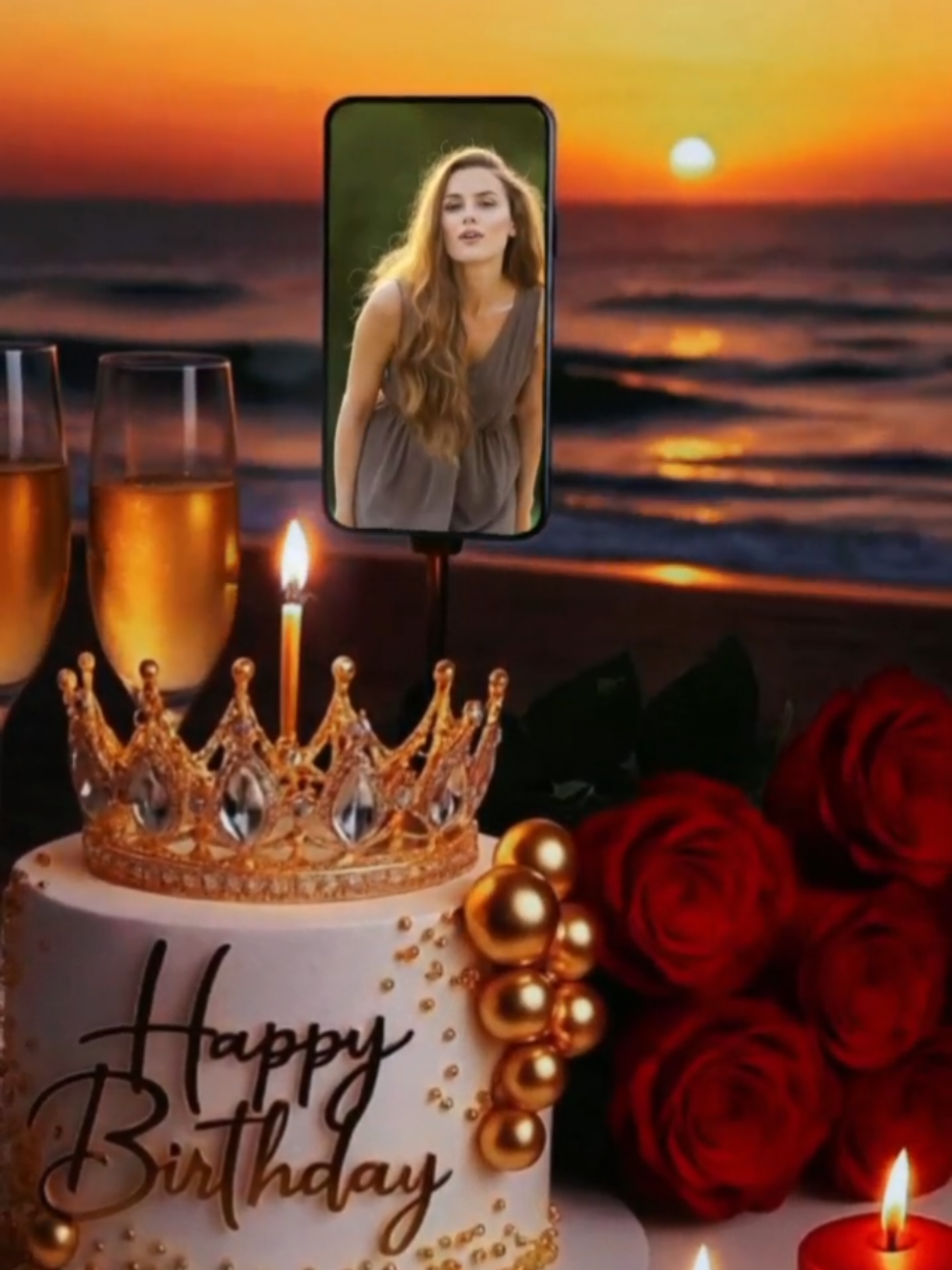 Usa esta plantilla con un video de tu galeria #CapCut #happybirthday #itsmybirthdaytoday #cumpleaños #cumpleañosfeliz 