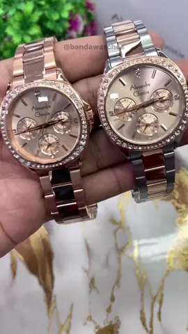 Order:0812 6933 3758 Harga promo:1,100,000 * Brand : Alexandre Christie * No. Model : AC2B85BFBRGLN * Gender : Women * Case Diameter : 33mm * Dial : Rose Gold, Analog * Case Material : Stainless Steel * Strap Material : Stainless Steel * Clasp : Folding Clasp  * Glass Material : Mineral Crystal Glass * Water Resistance :  3M /  3ATM /  3BAR * Luminous : No * Calendar : Date and Day * Movement : Quartz Movement * Garansi Resmi 1 Tahun #bandawatches  #alexandrechristieoriginal  #jamtanganwanita  #like  #fypage 