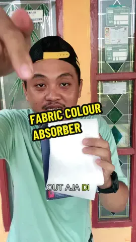 Fabric colour absorber buat menyerap lunturan pada pakaian #penyerapluntur #quacubic #quacubicfabriccolorabsorber #cuantanpabatas #wibgajian 