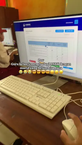Adakah yang senasib? 😩😩😩😩 bisa gak ANBK gak usah diterusin aja, ganti asesmen yang bisa ngasih data kualitas bukan kuantitas aja 😭😭😭