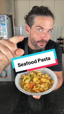 Pasta with Fish and Cherry Tomatoes | Fresh, Light & Ready in 10 Minutes 🍅🐟 This is one of the fastest Italian pastas you’ll ever make — delicate cubes of fish fillet paired with sweet cherry tomatoes, a splash of wine, and fresh parsley. Quick, healthy, and full of flavour, it’s a dish that tastes like the sea in every bite. Ingredients (2 pax): 	•	220g orecchiette (or small pasta) 	•	150g fish fillet (any type) 	•	5 cherry tomatoes 	•	½ coffee cup white wine 	•	1 tsp tomato paste 	•	1 clove garlic 	•	Fresh parsley 	•	Olive oil & salt Instructions: Dice fish into small cubes (smaller than your pasta). Slice cherry tomatoes in half and chop parsley. In a pan, sauté garlic in olive oil, then remove. Add tomatoes, cook 1 min, then add tomato paste and fish. Deglaze with wine, cook 3 min max. Add parsley and pasta very al dente (3 min before done). Finish cooking pasta in the sauce, adding pasta water if needed. Serve creamy and enjoy! Full recipe and more Italian inspiration 👉 www.cookingwithtucci.com #cookingwithtucci #pastaalpesce #italianrecipes #quickmeals #10minutepasta     