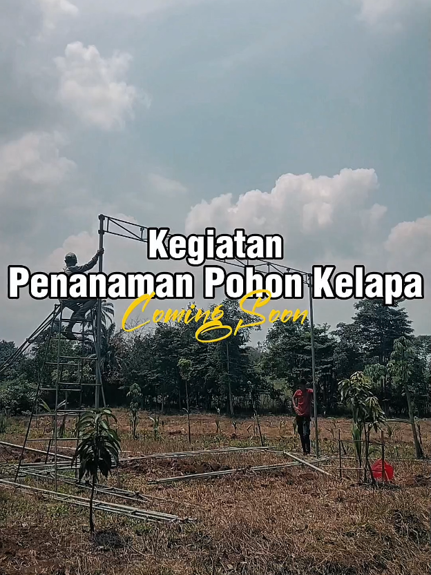Persiapan Penanaman Pohon Kelapa Serentak #lakobumterusberbenah #kemenimipas   #ditjenpas   #pemasyarakatanlampung   #lakobumterusberbenah