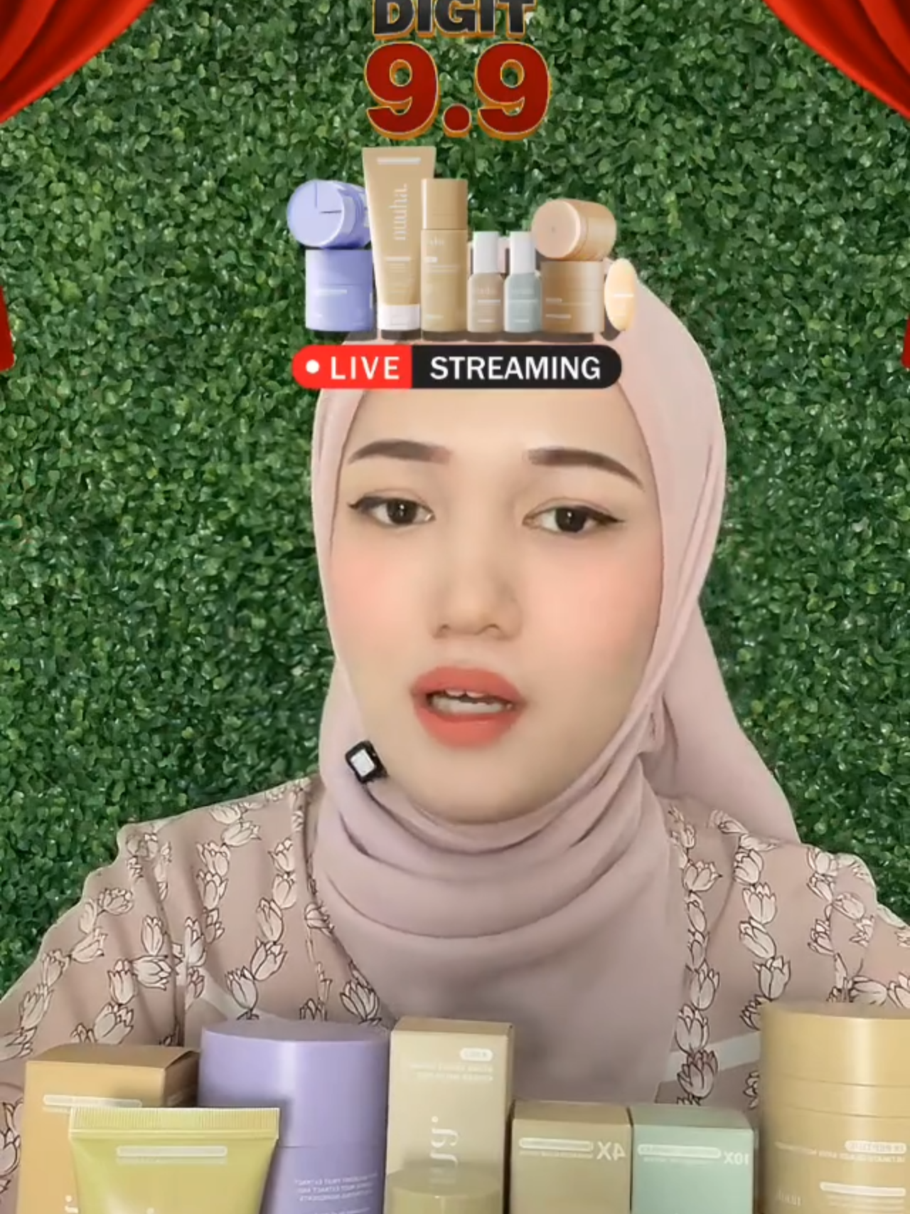 Nak glowing skin murah? ✨ Join LIVE sekarang  #DoubleDigit9.9Voucher #HalalKBeauty #SkinCareRoutine