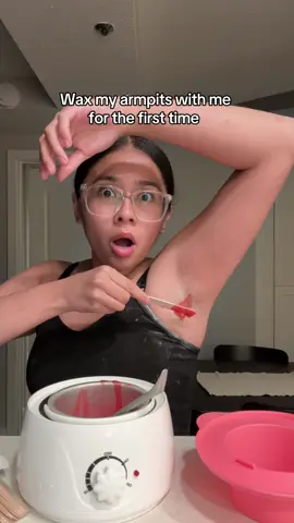 It wasn’t so bad  😥😂 #fypage #waxing #armpits  #fypシ゚viral #waxingathome 
