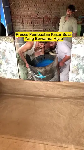 Proses pembuatan kasur busa hijau #foryoupage #fypシ゚viral #fyp #viral 