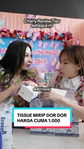 Tissue ini mirip design dor dor gak sih! #LouisseScarlettFamily #LouisseScarlett #MamiGlowingIndonesia #goviral #SuperMegaShowcaseMamiGlowingIndonesia 