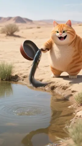 #cartoon #fatorangecat #cutecat #aicat 