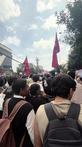 To days Gen-Z  protest #protes 