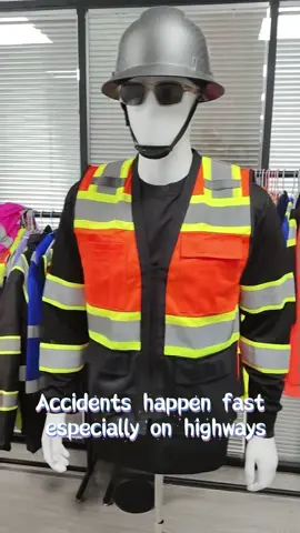 ProtectX Hi Vis Safety Vest #ProtectX #workwear #Outdoors #sports #actives #uniform #safety 