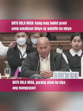 Does he really not want anything bad to happen to them or is it just a threat? #BatoDelaRosa #sarahdiscaya 