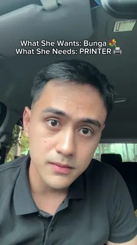 printer untuk kantor kamu dan bunga untuk mood kerja kamu 🖨️💐 @minbite 