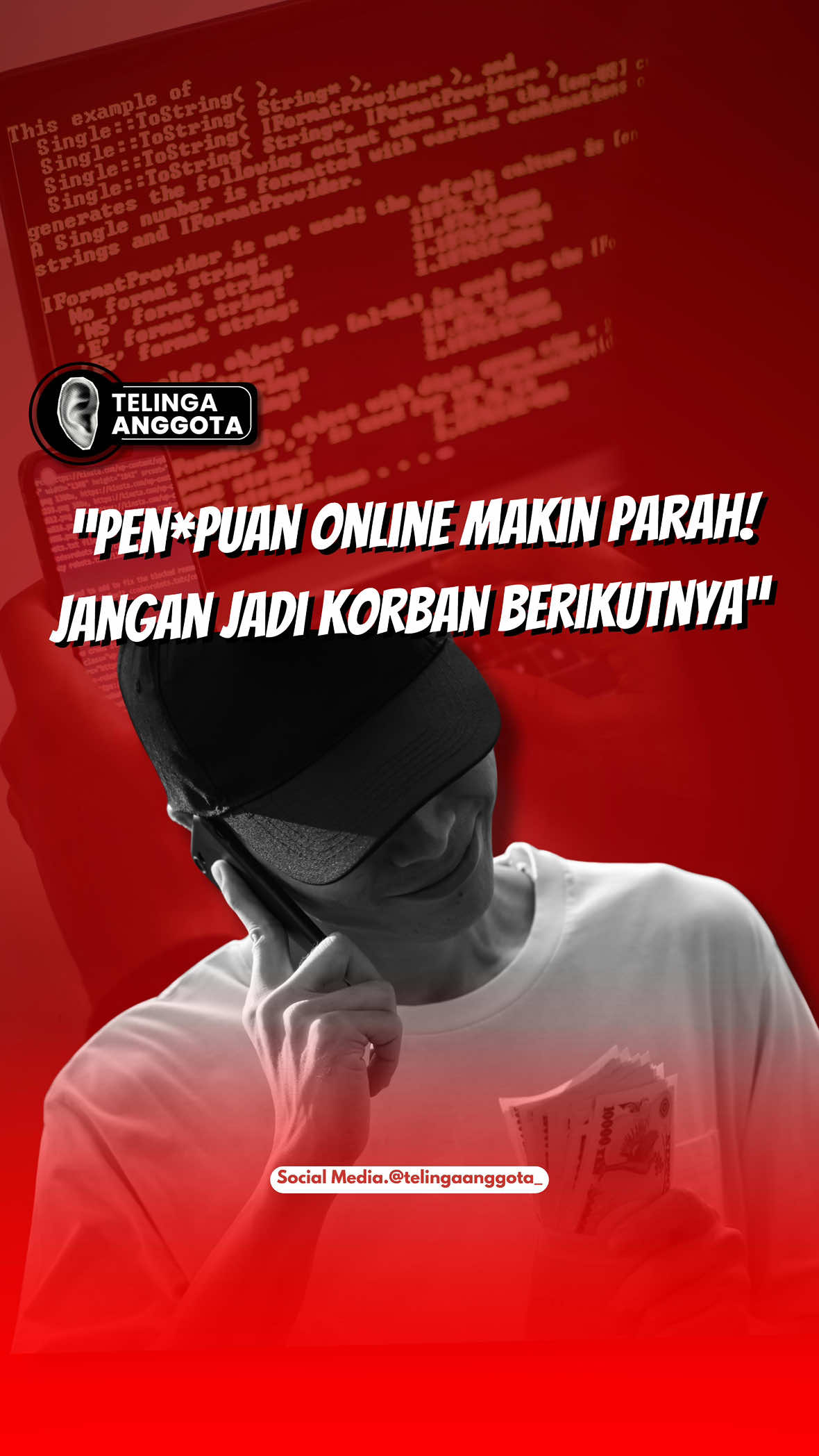 ⚠️ Kasus penipuan online makin parah! Sampai Agustus 2025, 44 ribu+ laporan masuk ke OJK. Dari jual beli online palsu, fake call, investasi bodong, sampai kerjaan tipu-tipu. Triknya emang lama, tapi korban barunya terus ada—apalagi anak muda. 😔 Inget pesan OJK 👉 waspada sebelum percaya! Kalau ada yang nawarin duit instan, hadiah tiba-tiba, atau kerja gampang gaji gede… fix itu jebakan 🚫 #HatiHatiPenipuan #WaspadaOnline #dprripdiperjuangan #StopInvestasiBodong #FakeCall  