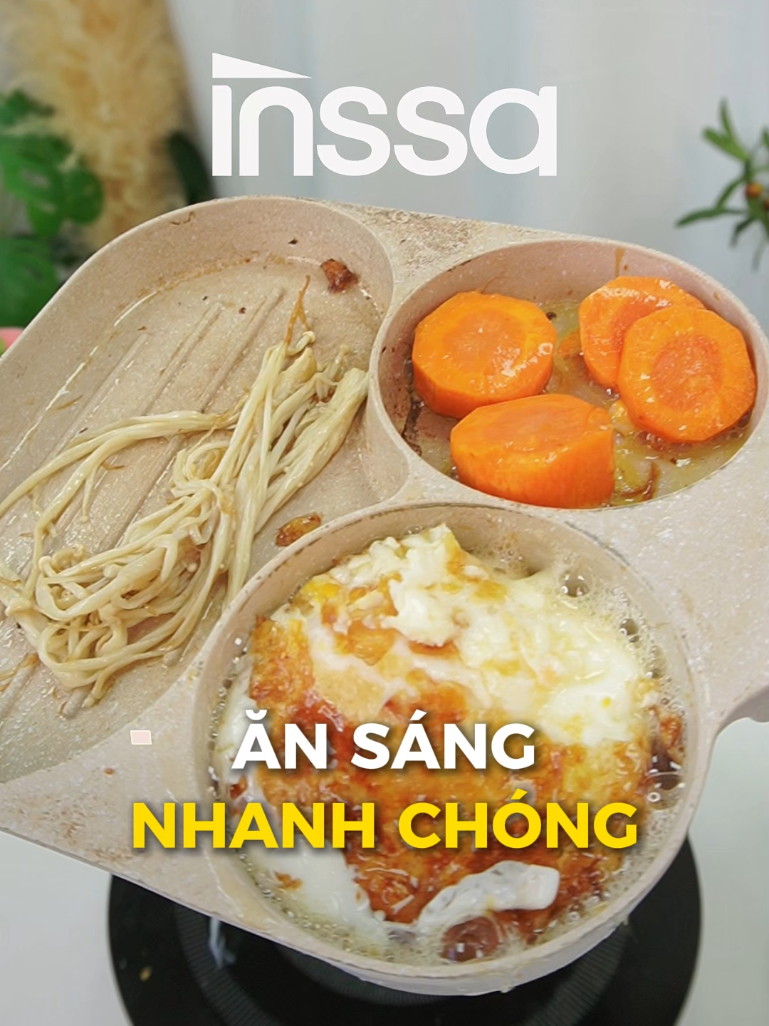 Nấu ăn nhanh chóng hơn chỉ bằng em chảo đa năng này thôi có tin được không #inssavietnam #xuhuongtiktok #muataitiktokshop #LearnOnTikTok #tiktokshop #chao3ngan #chaodanuongchongdinh #chaodanang