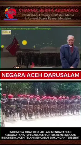 Bagi Tokoh Masyarakat Aceh mengajukan Kemerdekaan Aceh ke PBB, dan mengkritik implementasi Perdamaian MoU Helsinki yang tidak memberikan manfaat bagi Rakyat Aceh