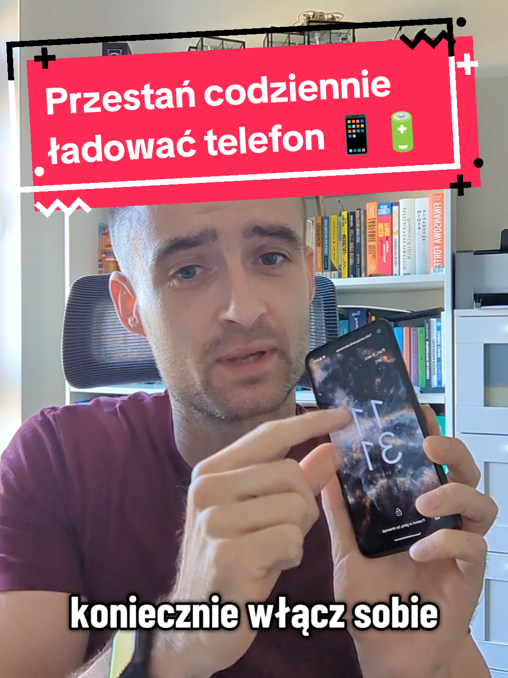 Przestań codziennie ładować telefon 📱🔋#androidhack #android #androidtips 