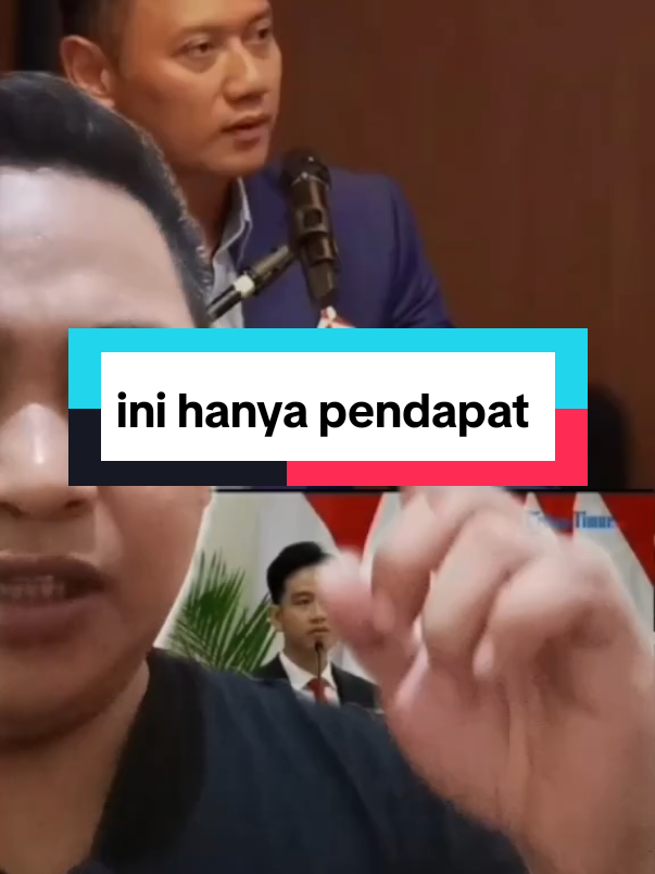 ini hanya pendapat yah gaes  #gibran#ahy#fypage 