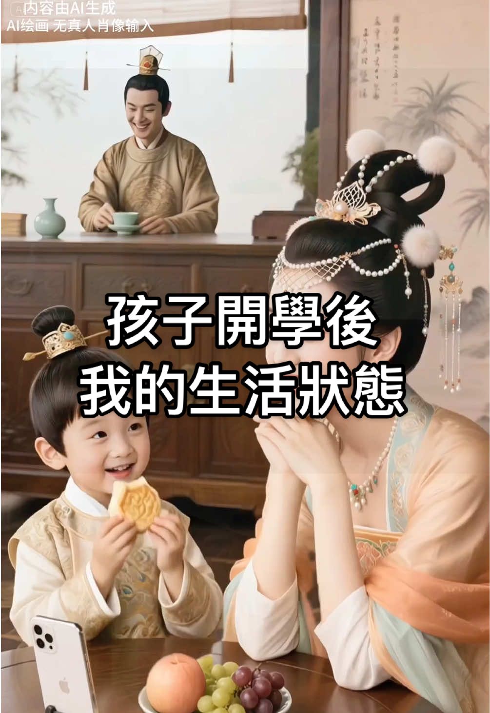 男人去上班了女人在家都做什么 孩子開學後我的生活'狀態#内容过于真实 #开学前的精神状态 #开学 #家庭 #即梦AI