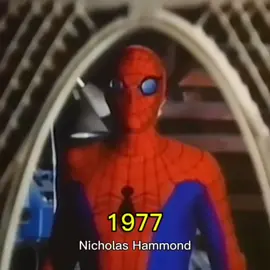 spider-man (1977 to 2025) #evolution #thenvsnow #marvelstudios #spiderman #actor 