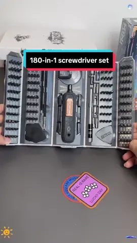 180-in-1 screwdriver set now 50% OFF 🔥🔥@Faireach&Chiclew #furniture #pcsetup #tools #DIY#hometools 