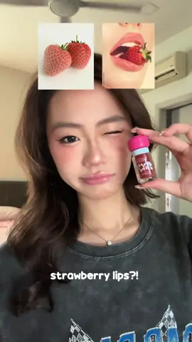 strawberry lips?! 🍓💋 @dazzleme.beauty.my #dazzlememy #viral #fyp 
