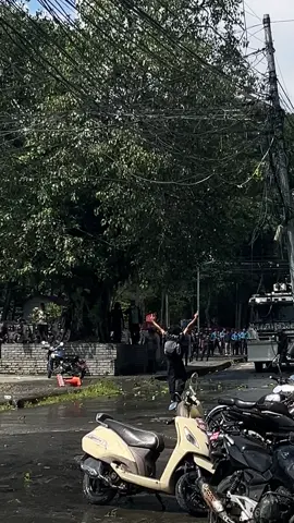 One man army #fyp #protest #pokhara 