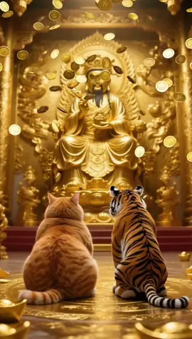 财富到家！相信你不会无缘无故刷到此条视频！#catlover #aiart #orangecat #aivideo #kucinglucu #catsoftiktok#aigenerated #lucu #fyp#kucingoren#kucinggemoy #kucingtiktok #US #Cat #ai #Nyan#unitedstates#fubbycat #cutecat