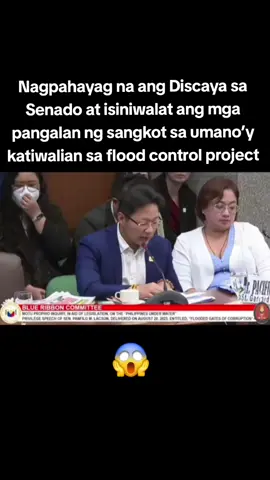 Nagpahayag na ang Discaya sa Senado at isiniwalat ang mga pangalan ng sangkot sa umano’y katiwalian sa flood control project. #floodcontrol #viral #philippines #Discaya #corruption #ataydemendoza 