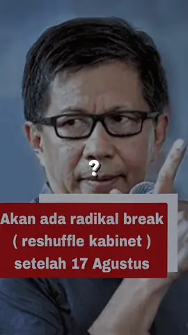 Gimana menurut kalian??? #rockygerung #breakingnews #kabinet #indonesia🇮🇩 #srimulyani 