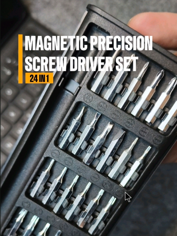 Kung mahilig ka mag butingting e kailangan mo nito 24 in 1 magnetic precision screw driver set! napaka mura lang! #precisionscrewdriverset #magneticscrewdriverset #screwbits #screwset #miniscrewdriver 