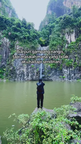 Aku hanya kalah dengan air mataku☺️