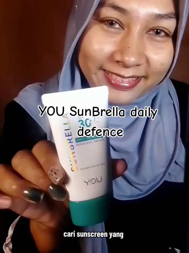 sunscreen yang bisa buat pemakaian daily ,cocok untuk kulit kering yang selalu terpapar sinar matahari ada @youbeauty_id  SunBrella daily defence dengan SFP 30+ PA+++ #you #youskincare  #yousunbrella  #yousunscreen 