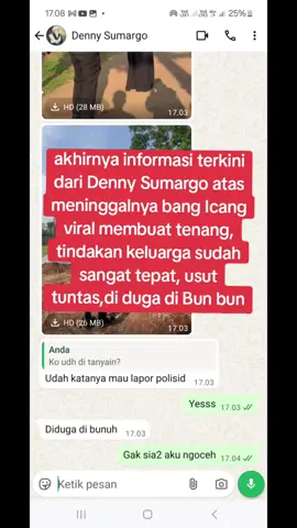 #dennysumargo #pratiwinoviyanthi #densu #meninggal #fypviralシviral 