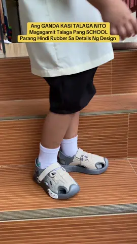 Ang Ganda Talaga Niya Pang School. Di Talaga Mapagkamalan Na Rubber. Kumportable At Presko Sa Paa Ng Bata. Sulit Talaga Kasi Ang Mura Lang Nito. Highly Recommended Sandals For Kids. Kids Sandals. Slipon Sandals For Kids. #fyp #kidsandals #sliponsandals #strapsandals #kidslippers 