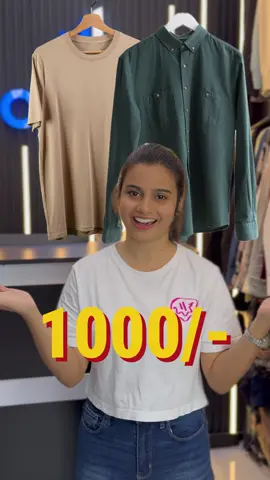 Offer නම් Offers 😇❤️‍🔥 මේ 13 සෙනසුරාදා මුලු දවසම, Tshirt/Shirt 1 000  Pants 2 000 #nextleveloutfit #fashion #colombo #fyp 
