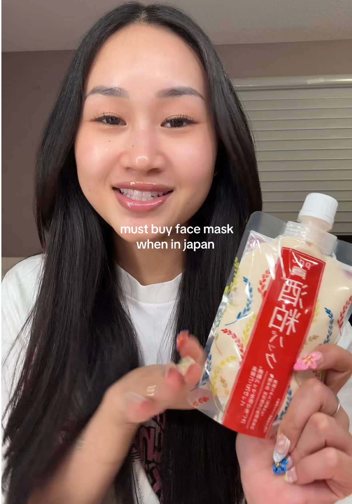 the mask that’ll always leave my skin hydrated and glowing #sakekasu #sakekasupack 