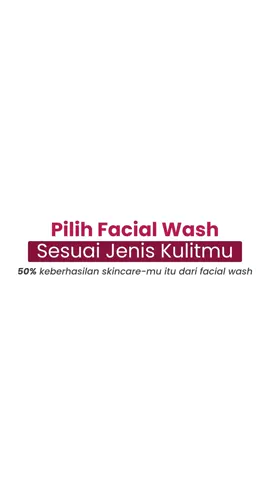 Facial wash yang tepat menentukan hingga 50% keberhasilan kulit kamu! #Dricha #lebihdarisekedarmembersihkan #healthyskinsolution #oneforallsolution   
