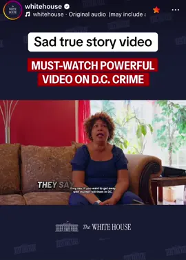 Sad True story video from the Trump administration to share to the world on awareness and to fix the problems in our cities. 