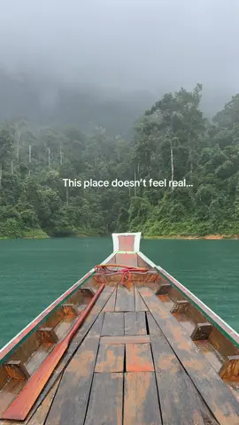 Thailand’s most unreal rainforest. 🇹🇭 #thailandtravel #khaosok #rainforest #nature #junglevibes 