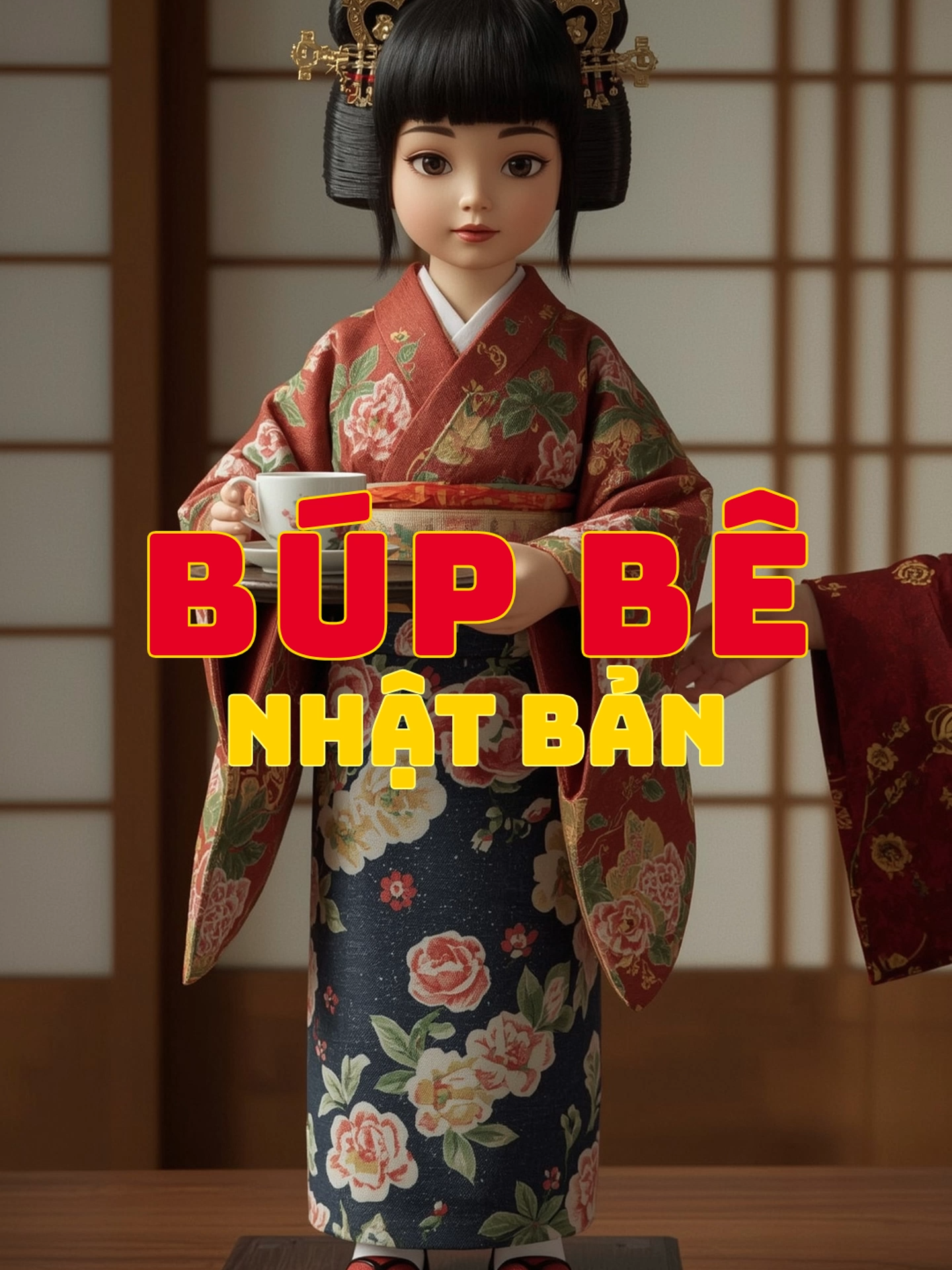 Búp bê trà Nhật Bản hoạt động như thế nào? #suthatkhoahoc #viral