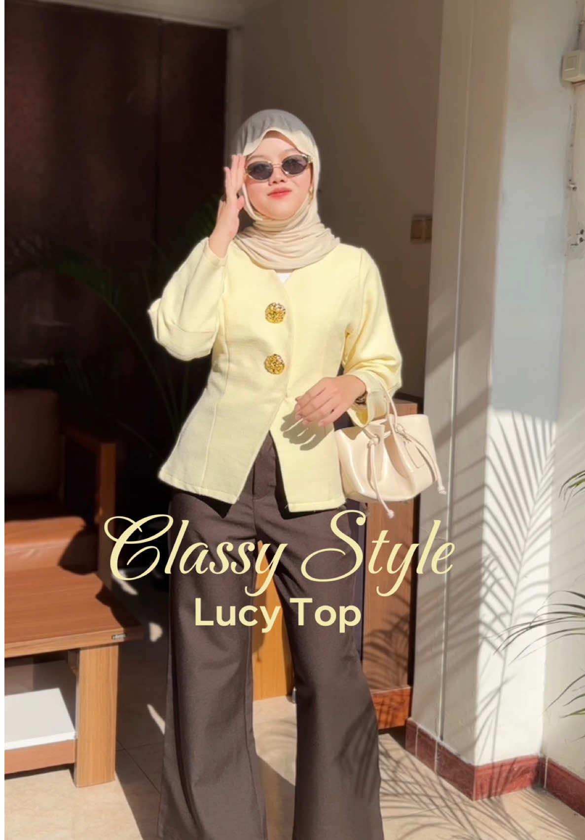 Today launching!! Lucy top in butter, grab it fast🫶🏻✨ #OOTD#outfitideas#outfitinspo#fyp