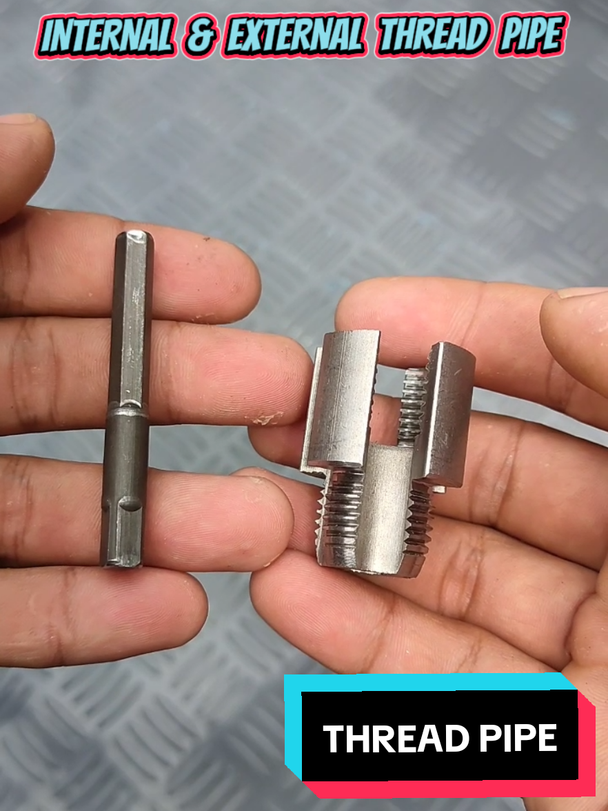 Internal and external thread pipe 