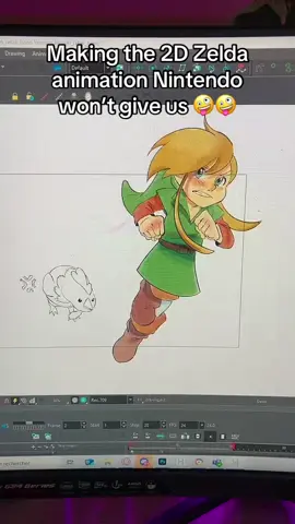 Fans gotta do everything I swear…. #fyp #thelegendofzelda #zelda #animation #artistoftiktok 