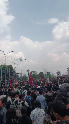 Tudikhelma lagera jhundaunu parxa  #september8 #nepal #genznepal #protest #aandolantoday 