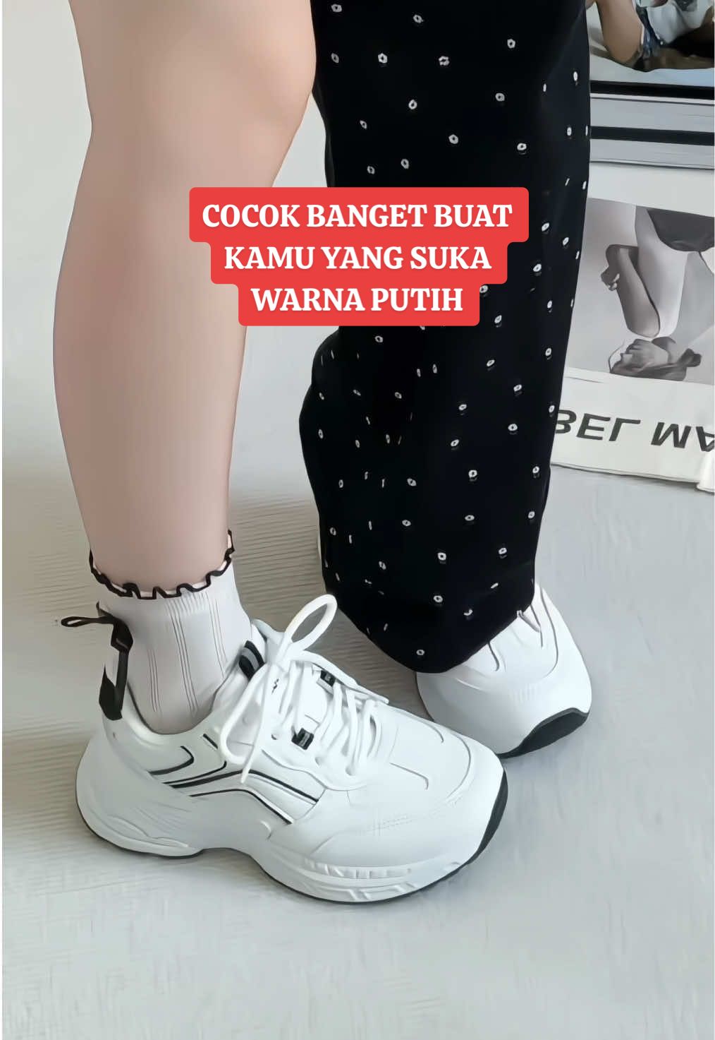 Rekomendasi sepatu sneakers wanita, cocok banget buat kamu yang suka warna putih #sepatusneakerswanita #sepatuwanitaputih #sepatuwanitamurah #fyp 