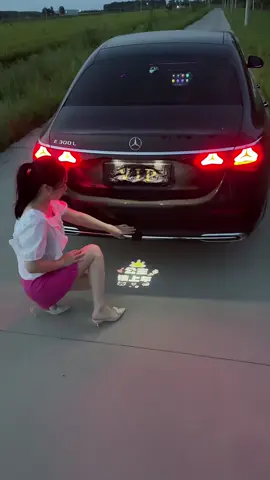 Car door welcome projector#car #carmodification #carconversion #carinteriorlight #fyp 