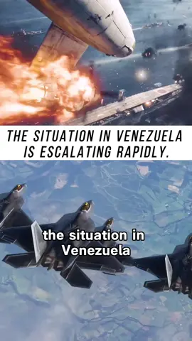 The situation in Venezuela is escalating rapidly #news #military #usa #tiktok #venezuela🇻🇪 
